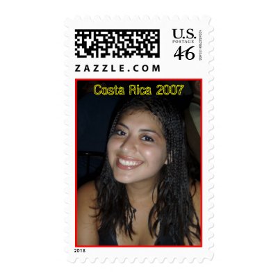 braids, Costa Rica 2007 Postage