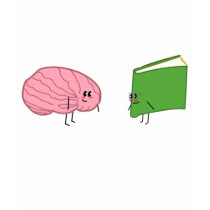 Brain <3 Book t-shirts by WinglessUnicorn Brain <3 Book t-shirts