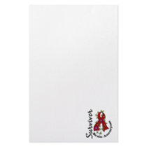 Brain Aneurysm Survivor 15 Stationery