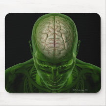Brain Arteries Mouse Pads
