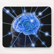 Brain Beams Mousepad mousepads