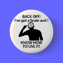 Brain - button