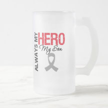 Brain Cancer Always My Hero My Son Coffee Mugs