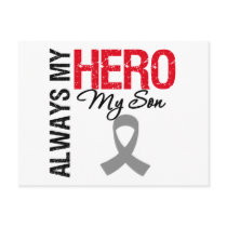 Brain Cancer Always My Hero My Son Postcards