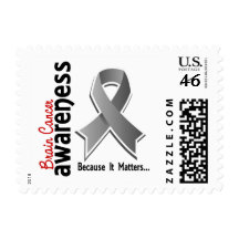 Brain Cancer Awareness 5 Postage
