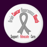 Brain Cancer Awareness Month Ribbon