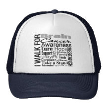 Brain Cancer Awareness Walk Trucker Hat