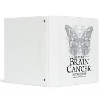 Brain Cancer Butterfly binders by fightcancertees Brain Cancer Butterfly binders