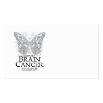 Brain Cancer Butterfly Business Card