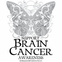 Brain Cancer Butterfly photo sculptures