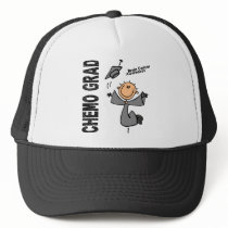 Brain Cancer CHEMO GRAD 1 hats