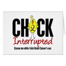 Brain Cancer Chick Interrupted Cards