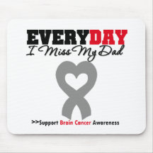 Brain Cancer Every Day I Miss My Dad Mouse Mats