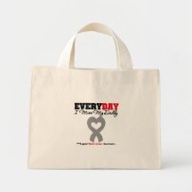 Brain Cancer Every Day I Miss My Daddy Bags