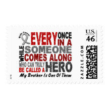 Brain Cancer HERO COMES ALONG 1 Brother Postage