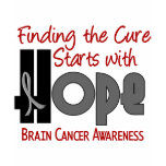 Brain Cancer HOPE 4 Tshirts