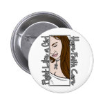 Brain Cancer Hope Fight Like A Girl buttons
