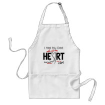 Brain Cancer I MISS MY DAD Apron