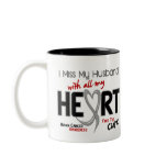 Brain Cancer I MISS MY HUSBAND Mugs