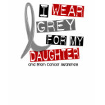 BRAIN CANCER I Wear Grey For My Daughter 37