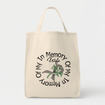 Brain Cancer In Memory of My Wife Tote Bag