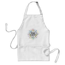 Brain Cancer Lotus aprons by fightcancertees Brain Cancer Lotus aprons