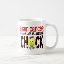 Brain Cancer Messed With The Wrong Chick mugs