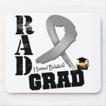 Brain Cancer Radiation Therapy RAD Grad mousepads