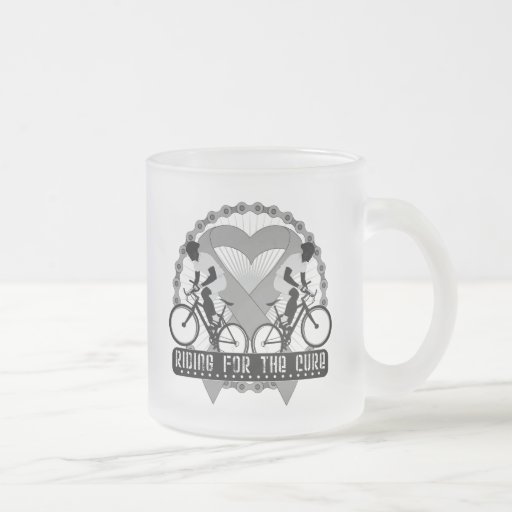 Brain Cancer Riding For The Cure Mug