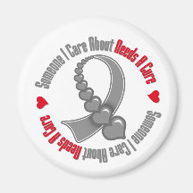 Brain Cancer Someone I Care About Needs A Cure Fridge Magnets