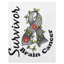 Brain Cancer Survivor 15 Personalized Flyer