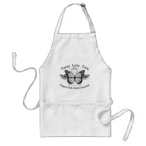 Brain Cancer Tribal Butterfly aprons by fightcancertees Brain Cancer Tribal Butterfly aprons