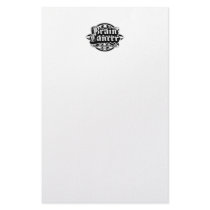 Brain Cancer Tribal stationery by fightcancertees Brain Cancer Tribal stationery