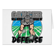 Brain Cancer Will Never Break My Defense Cards