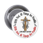 Brain Cancer WITH GOD CROSS 1 Button