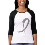 Brain Cancer's Grey Ribbon A4 Tshirt