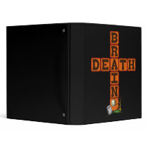 Brain Death Cross binders by godless_heathen Brain Death Cross binders