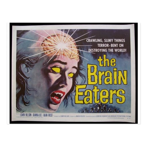 Brain Eaters Postcard