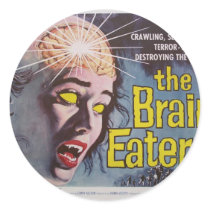 Brain Eaters Round Sticker