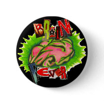 Brain Fever Pin