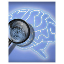 Brain fingerprint custom letterhead
