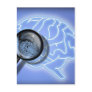 Brain fingerprint postcard