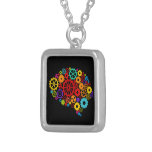 Brain Gears Necklace necklaces