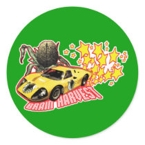 Brain Harvest Awesome Car stickers by Brainharvest Brain Harvest Awesome Car stickers
