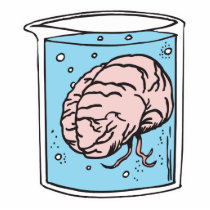 brain in a jar photo sculptures