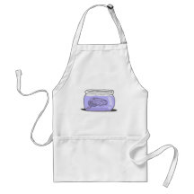 brain in fishbowl aprons