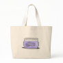 brain in fishbowl canvas bag