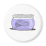 brain in fishbowl fridge magnet