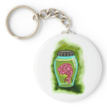 Brain Jar Keychain