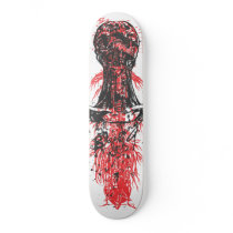 Brain Neck Spine Custom Skate Board